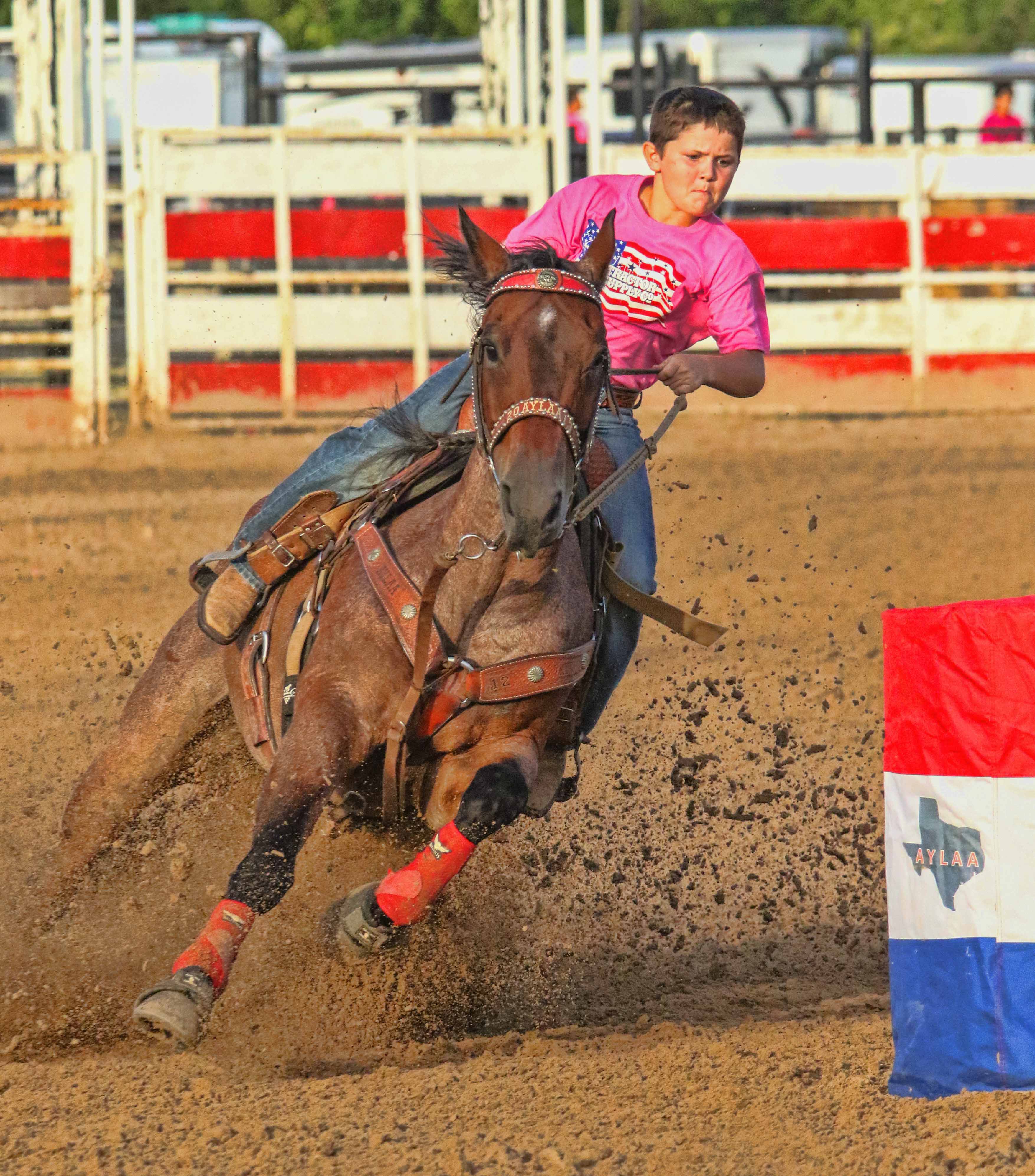 how to become a barrel racer professionally
